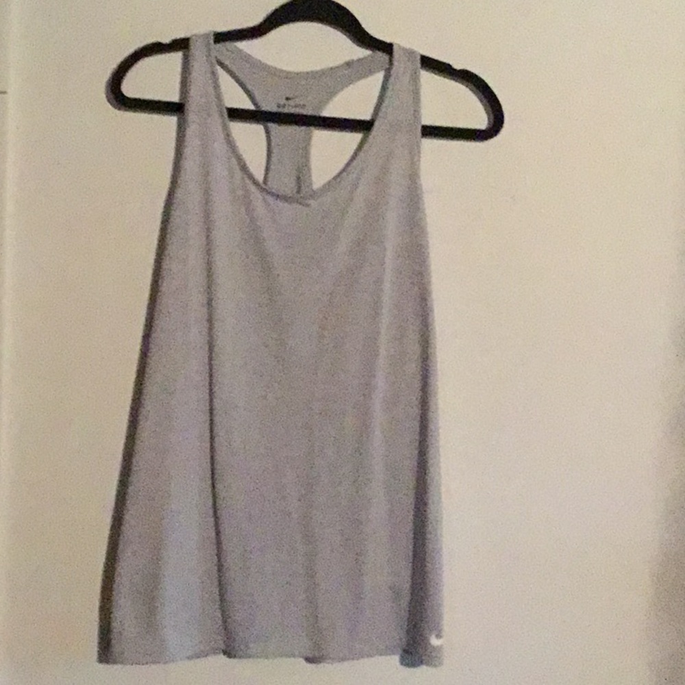 NIKE DRI FIT Gray Tank Size XL